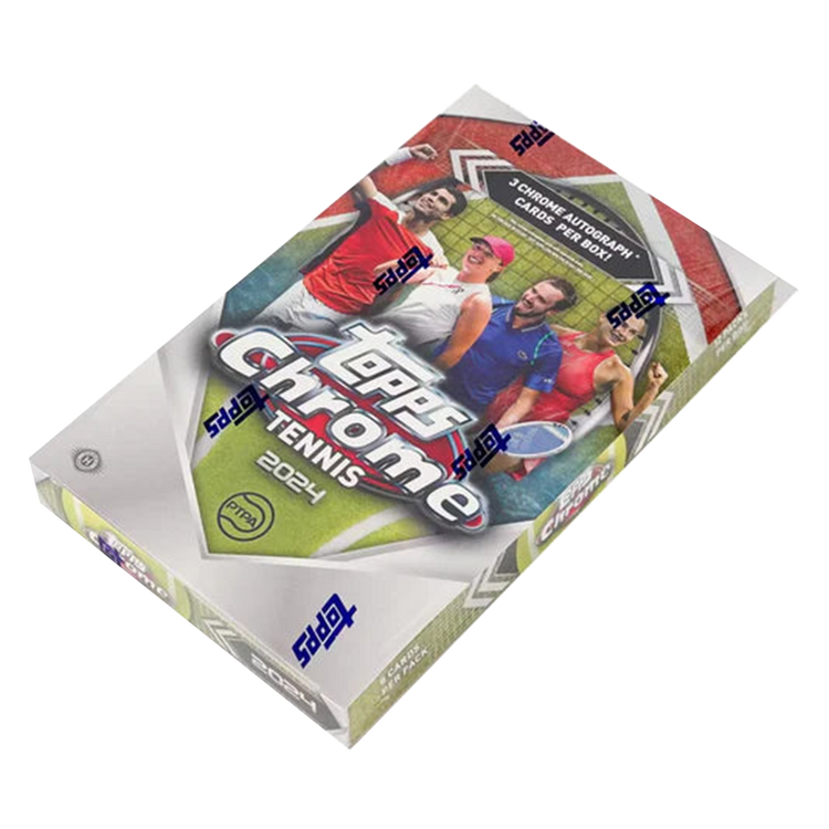 2024 Topps Chrome Tennis Hobby Box / Case