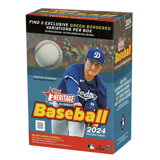 2024 Topps Heritage High Number MLB Baseball Blaster Box/Case - Pastime Sports & Games
