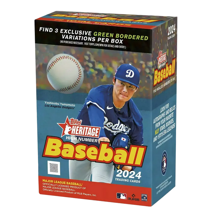 2024 Topps Heritage High Number MLB Baseball Blaster Box/Case - Pastime Sports & Games