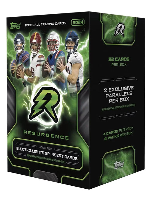 2024 Topps Resurgence NFL Football Blaster Box - Pastime Sports & Games