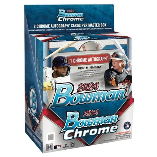 2024 Bowman Chrome MLB Baseball Hobby Box