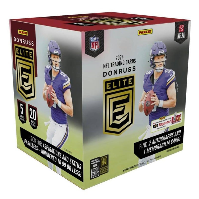 2024 Panini Donruss Elite NFL Football Hobby Box