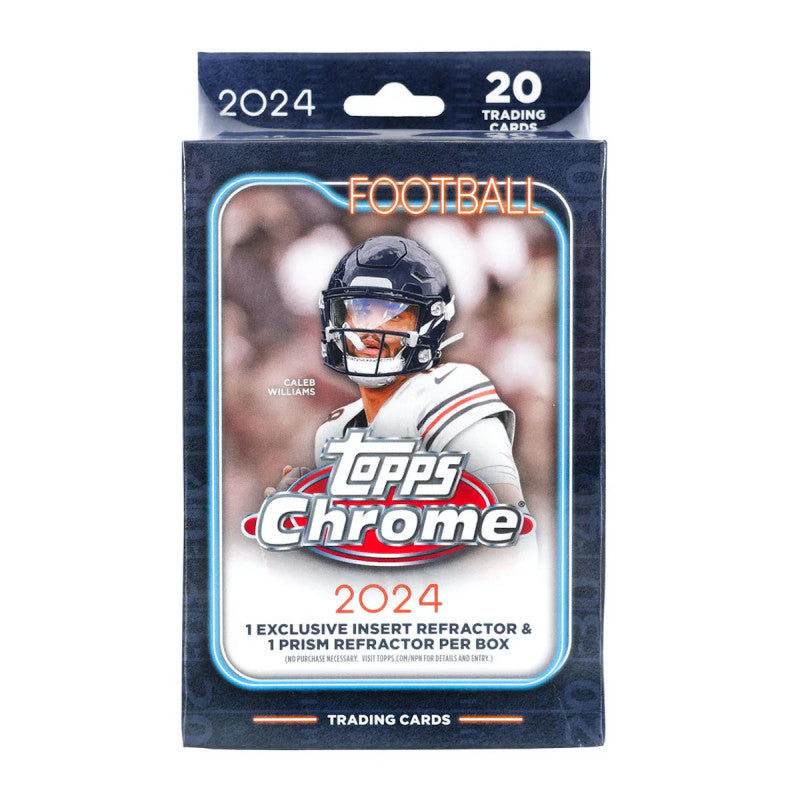 2024 Topps Chrome Football Hanger Box/Case