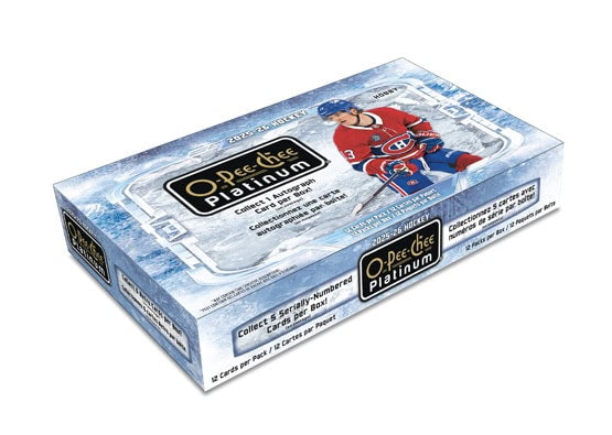 2025/26 Upper Deck O-Pee-Chee Platinum NHL Hockey Hobby Box/Case - Pastime Sports & Games