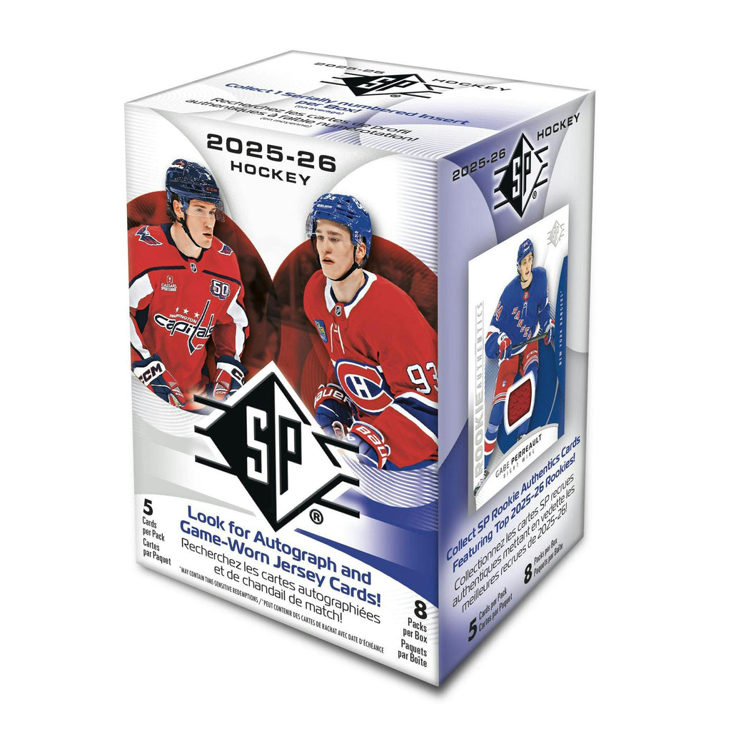 2025/26 Upper Deck SP NHL Hockey Blaster Box/Case– Pastime Sports