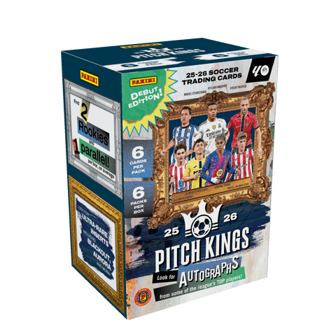 2025/26 Panini Pitch Kings La Liga Soccer International Blaster Box
