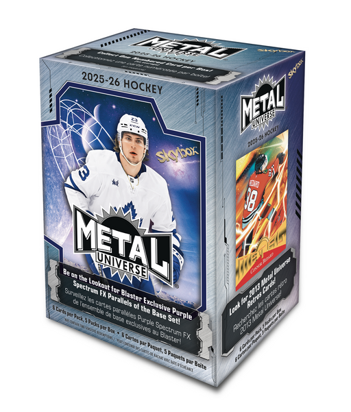 2025/26 Upper Deck Skybox Metal Universe NHL Hockey Blaster Box/Case PRE ORDER - Pastime Sports & Games