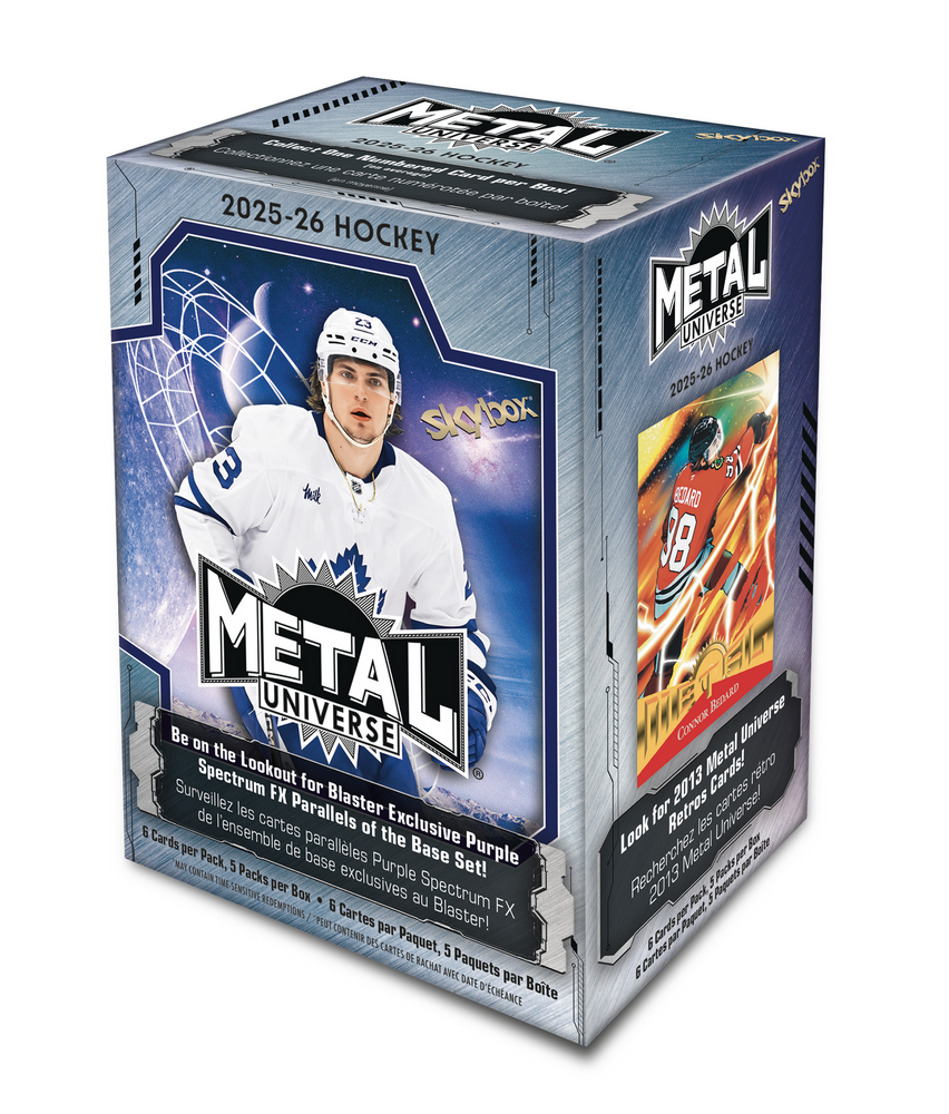 2025/26 Upper Deck Skybox Metal Universe NHL Hockey Blaster Box/Case PRE ORDER - Pastime Sports & Games