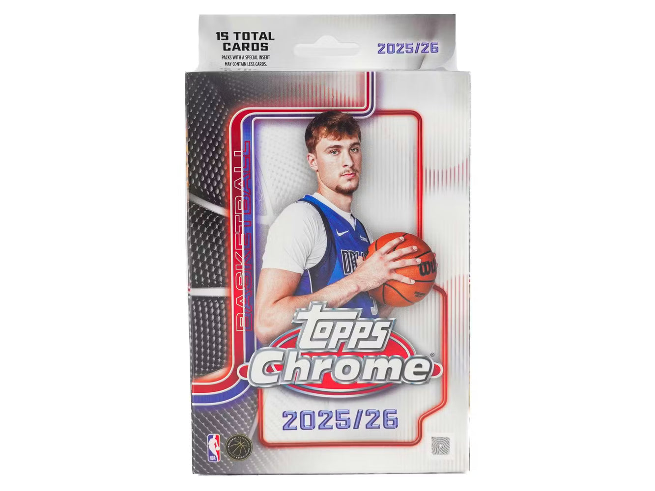 2025/26 Topps Chrome Basketball Hanger Box - Pastime Sports & Games