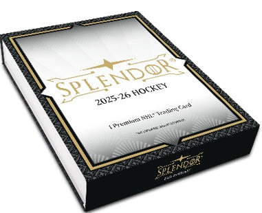 2025/26 Upper Deck Splendor Hockey Hobby Box / Case