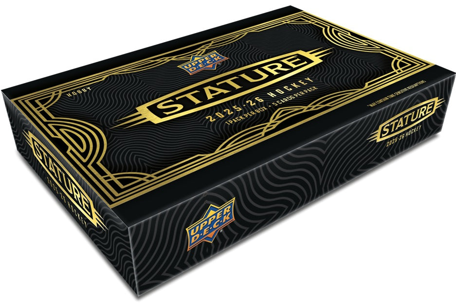 2025/26 Upper Deck Stature Hockey Hobby Box/Case - Pastime Sports & Games