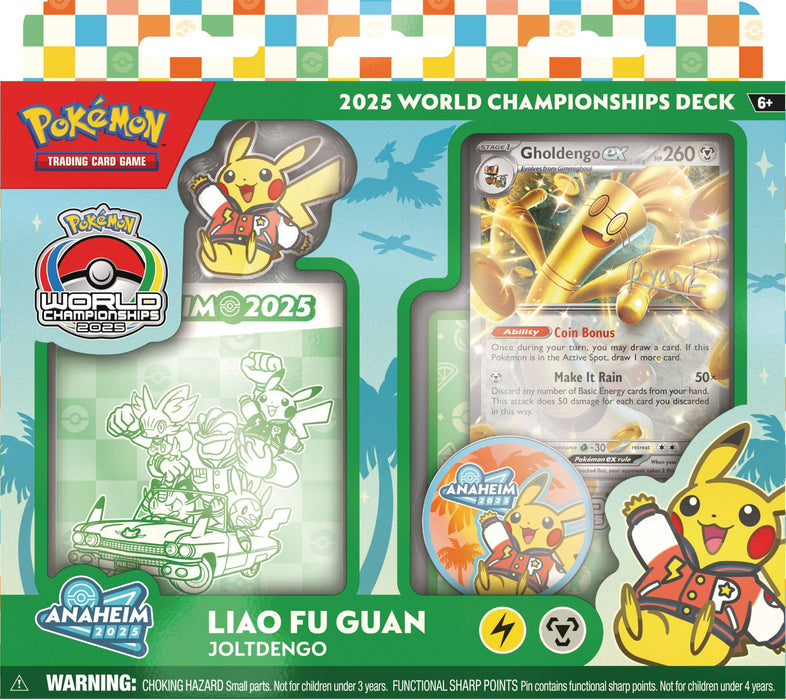 Pokemon 2025 World Championships Decks - Pastime Sports & Games