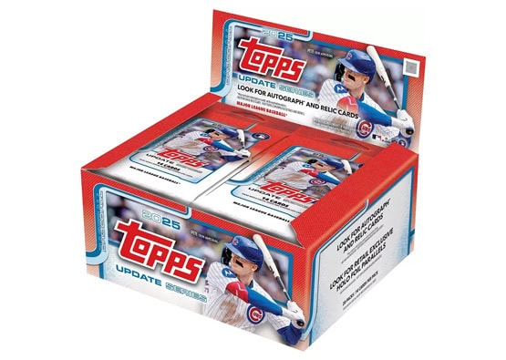 2025 Topps Update Series MLB Baseball Retail Box/Case