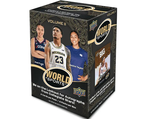 2025 Upper Deck World Of Sports Volume II Blaster Box/Case - Pastime Sports & Games