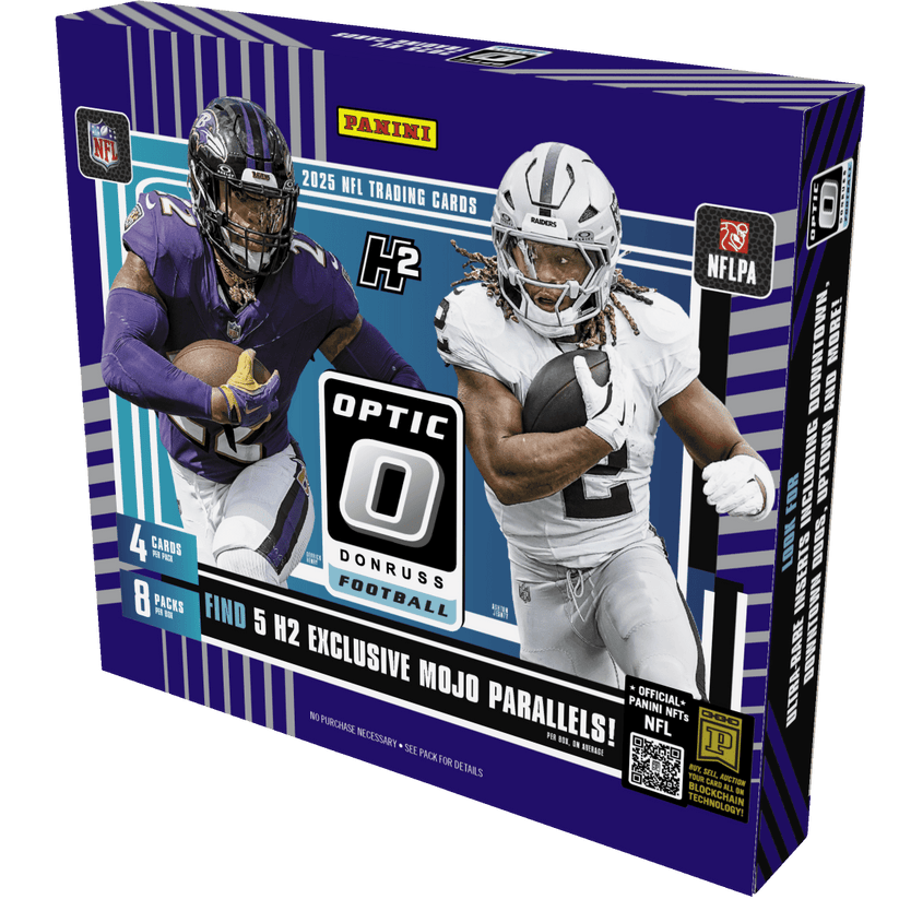 2025 Panini Donruss Optic NFL Football H2 Box - Pastime Sports & Games