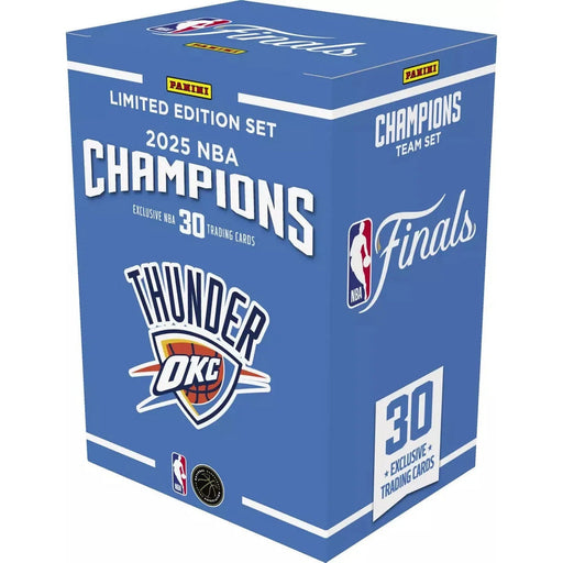 2025 Panini NBA Champions Oklahoma City Thunder Blaster Box/Case - Pastime Sports & Games