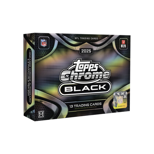 2025 Topps Chrome Black NFL Football Hobby Box