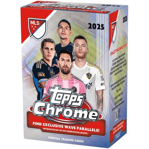 2025 Topps MLS Chrome Soccer Value Box - Pastime Sports & Games