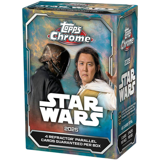 2025 Topps Chrome Star Wars Blaster Box/Case - Pastime Sports & Games