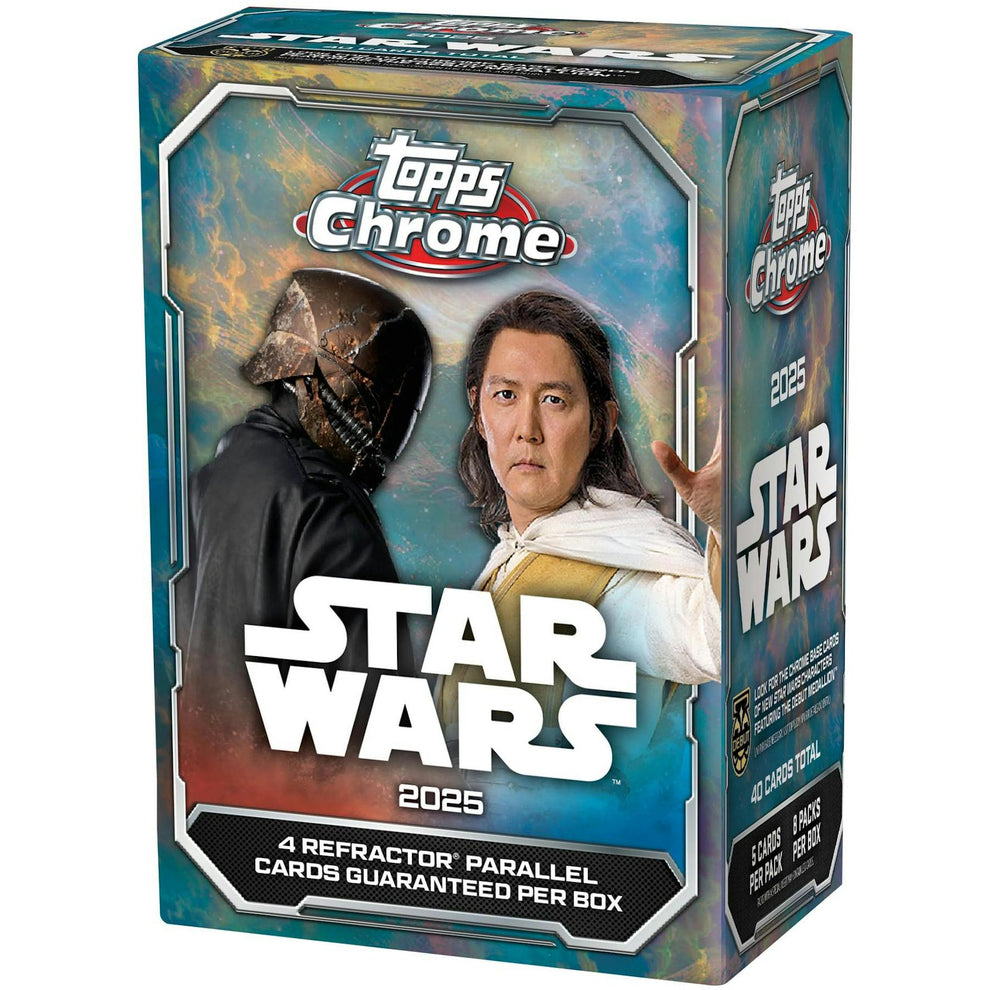 2025 Topps Chrome Star Wars Blaster Box/Case - Pastime Sports & Games