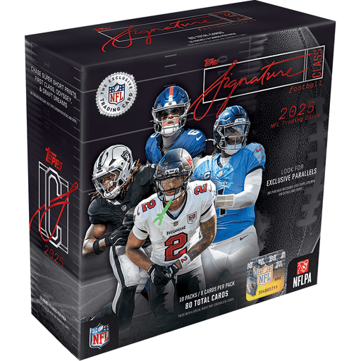 2025 Topps Signature NFL Football Mega Box/Case