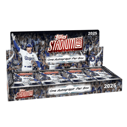 2025 Topps Stadium Club MLB Baseball Hobby Box - Pastime Sports & Games