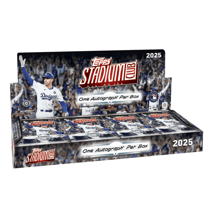 2025 Topps Stadium Club MLB Baseball Hobby Box - Pastime Sports & Games
