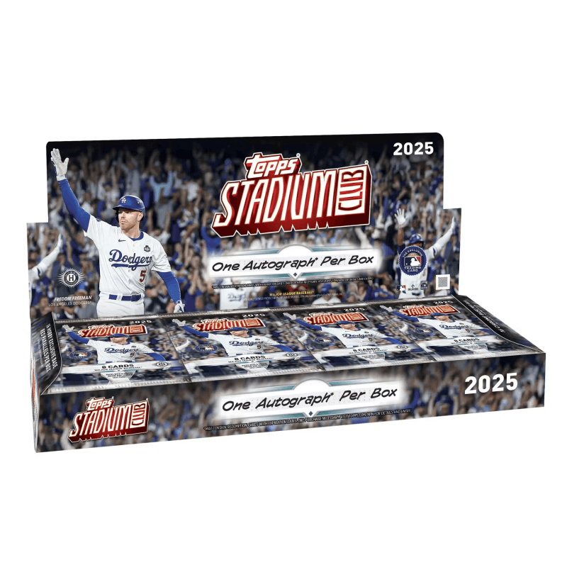 2025 Topps Stadium Club MLB Baseball Hobby Box - Pastime Sports & Games