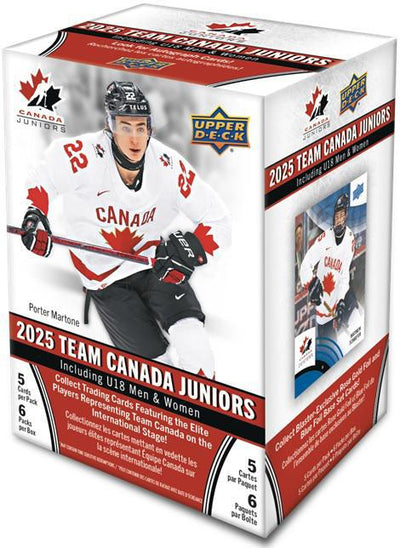 2024/25 Upper Deck Team Canada Juniors Hockey Blaster Box/Case - Pastime Sports & Games