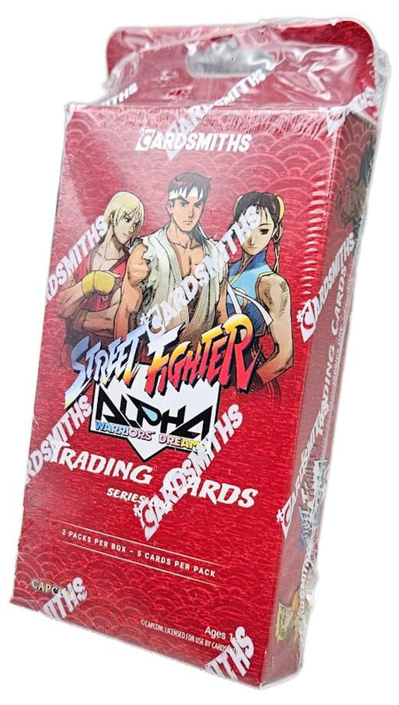 Cardsmiths Street Fighter Trading Cards Series One Hanger/Case - Pastime Sports & Games