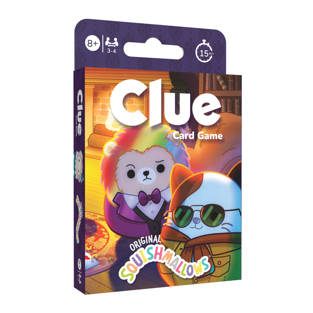 Clue Squishmallows Card Game - Pastime Sports & Games