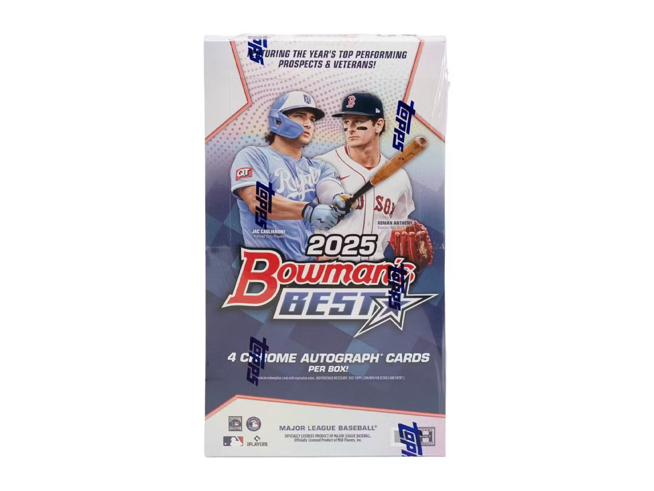 2025 Topps Bowman's Best MLB Baseball Hobby Box