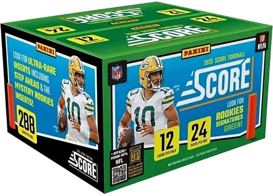 2025 Panini Score NFL Football Retail Box/Case