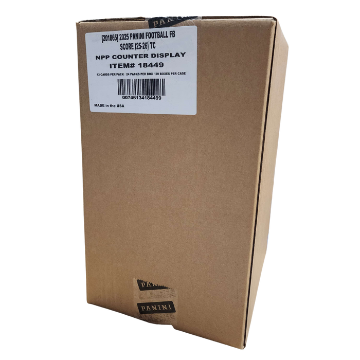 2025 Panini Score NFL Football Retail Box/Case