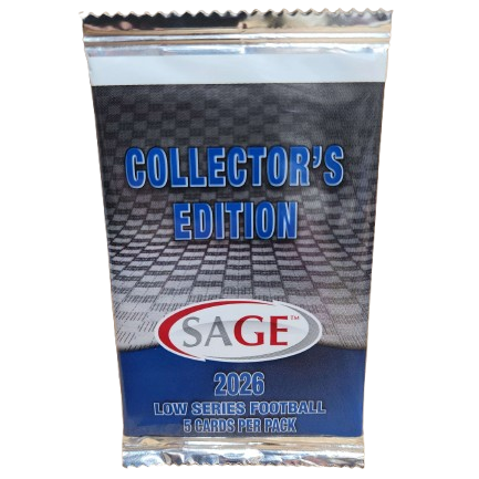 2026 Sage Low Series Football Collector's Edition Pack