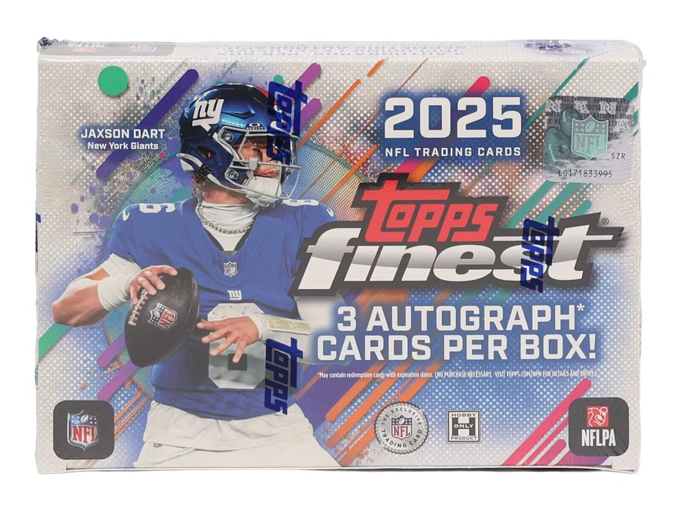 2025 Topps Finest NFL Football Breakers Delight Box