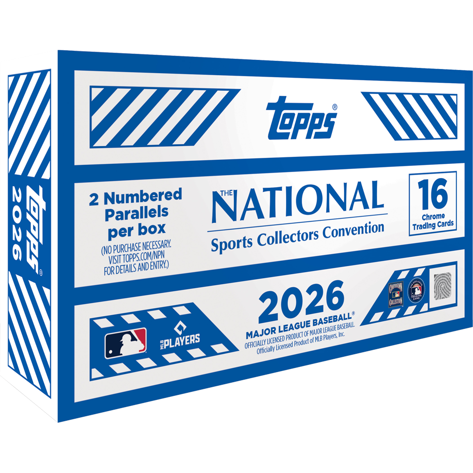2026 Topps The National Sports Collectors Convention Collection MLB Baseball Hobby Box