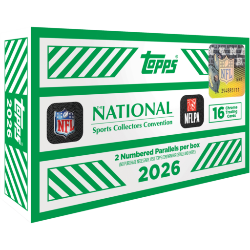 2026 Topps The National Sports Collectors Convention Collection NFL Football Hobby Box
