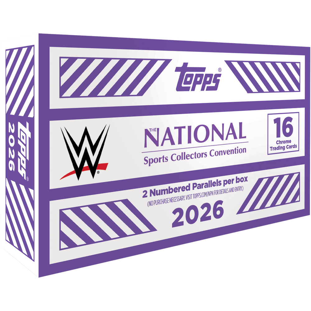 2026 Topps The National Sports Collectors Convention Collection WWE Wrestling Hobby Box