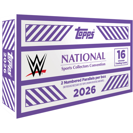 2026 Topps The National Sports Collectors Convention Collection WWE Wrestling Hobby Box