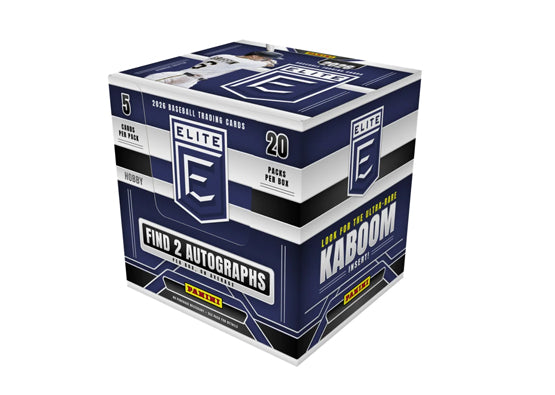 2026 Panini Elite MLB Baseball Hobby Box