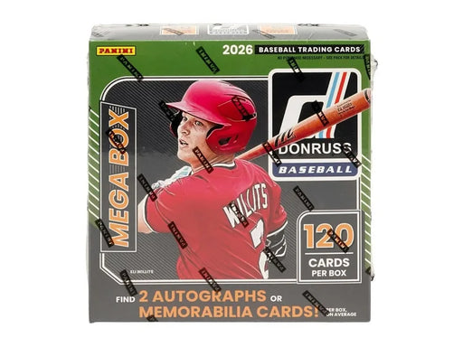 2026 Panini Donruss MLB Baseball Mega Box/Case