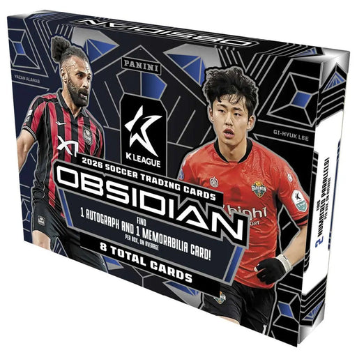 2026 Panini Obsidian K League Soccer Hobby Box - Pastime Sports & Games