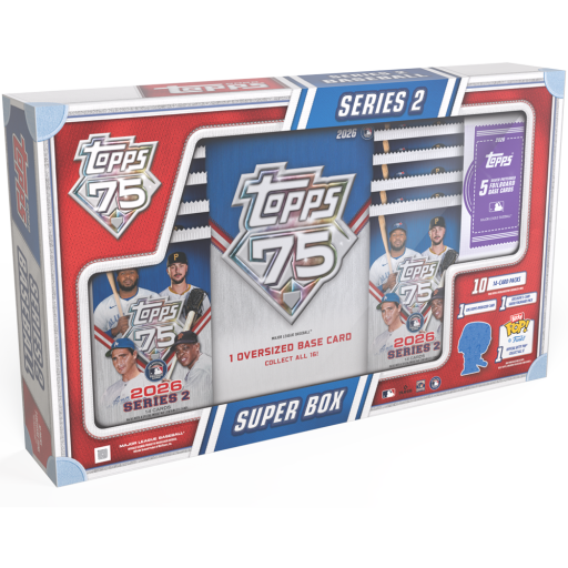 2026 Topps Series 2/Two MLB Baseball Super Box/Case