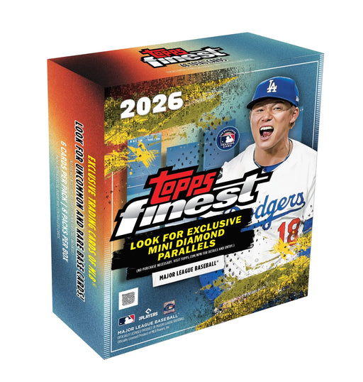 2026 Topps Finest MLB Baseball Mega Box