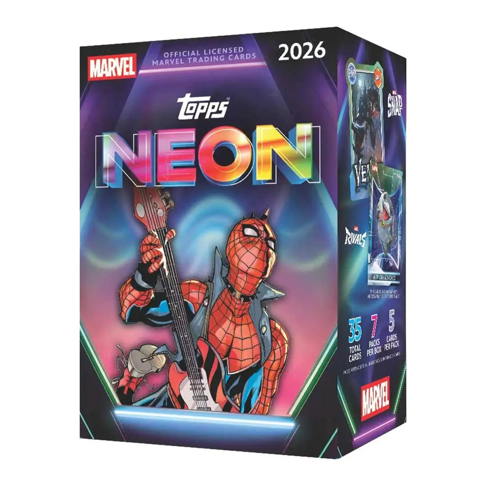 2026 Topps Neon Marvel Blaster Box - Pastime Sports & Games