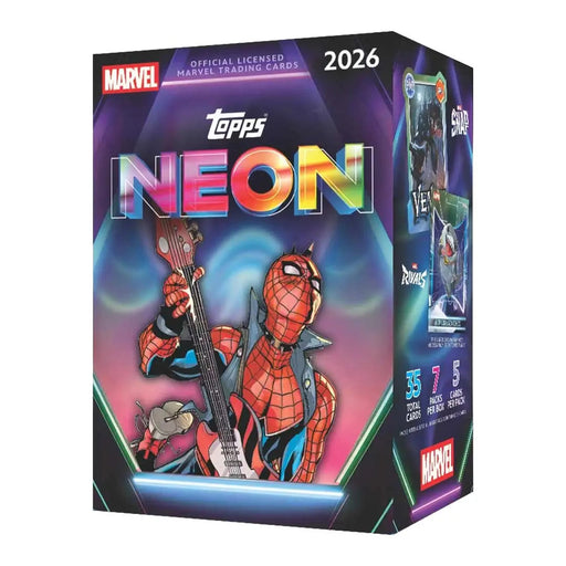 2026 Topps Neon Marvel Blaster Box - Pastime Sports & Games