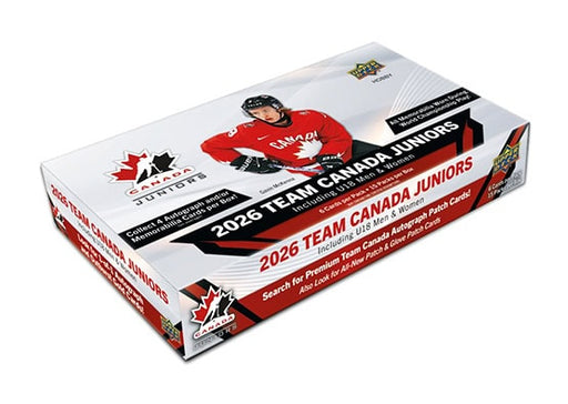 2026 Upper Deck Team Canada Juniors Hockey Hobby Box/Case