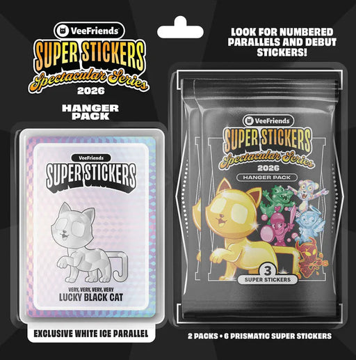 VeeFriends Super Stickers Spectacular Series 2026 Hanger Pack