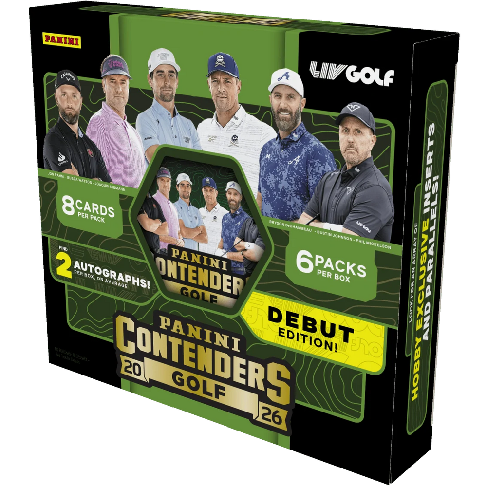 2026 Panini Contenders LIV Golf Hobby Box